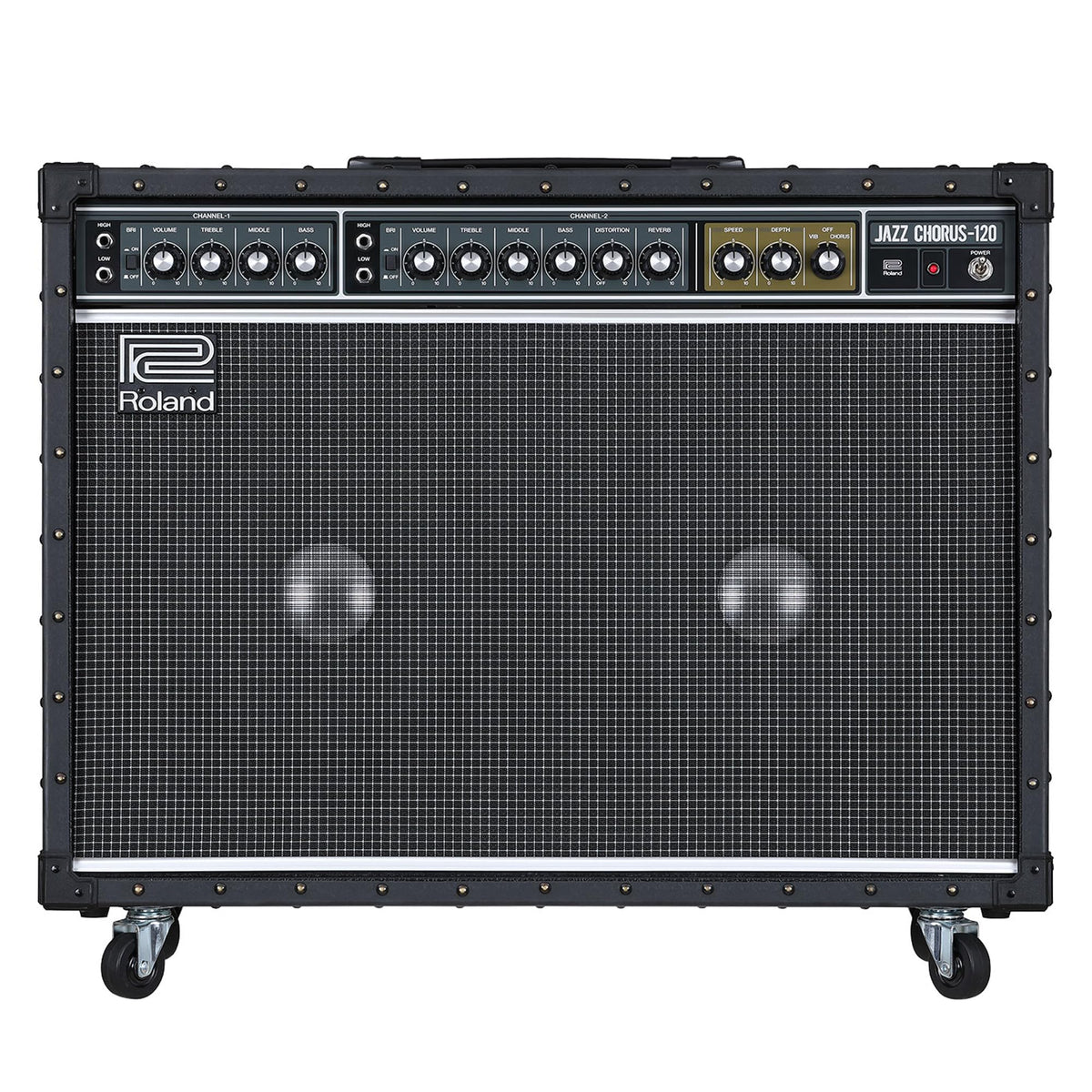 Roland JC-22 Jazz Chorus | Ultra-Compact Guitar Amplifier | Iconic JC Clean Tone | Signature Chorus Effect | Powerful 30-Watt Stereo Amp | Dual 6.5” Speakers | Enhances Pedals, Multi-FX & More