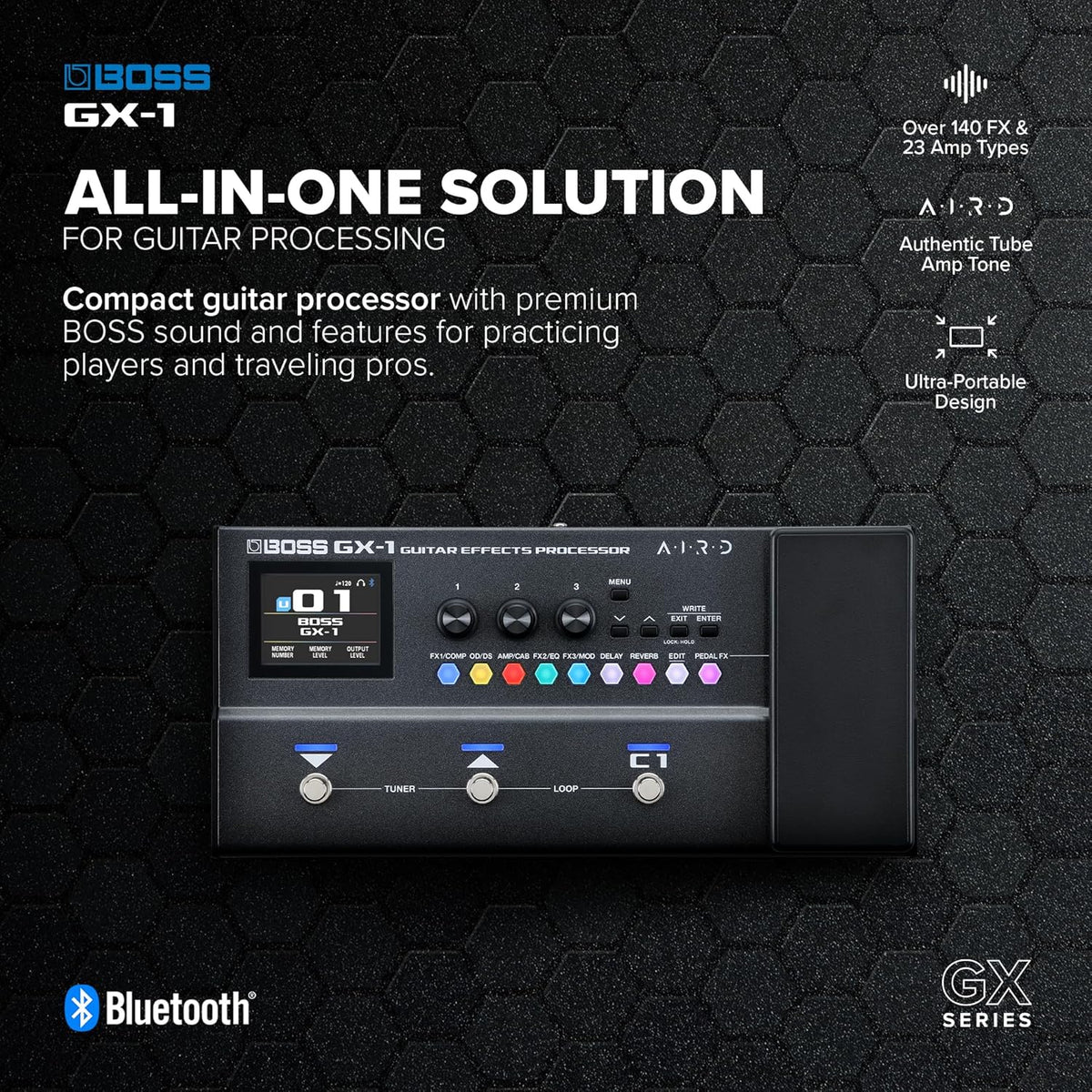 BOSS GX-1 Ultra-Portable Guitar Effects Processor