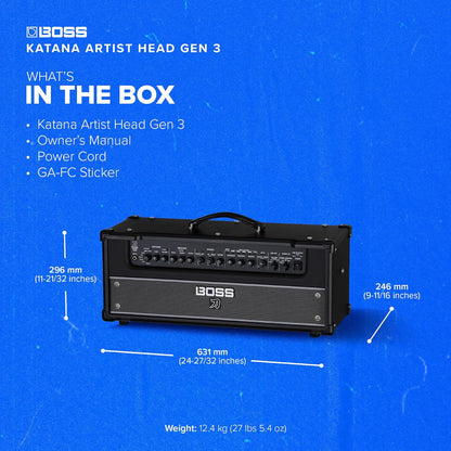 BOSS Katana Artist Head Gen 3 Guitar Amplifier