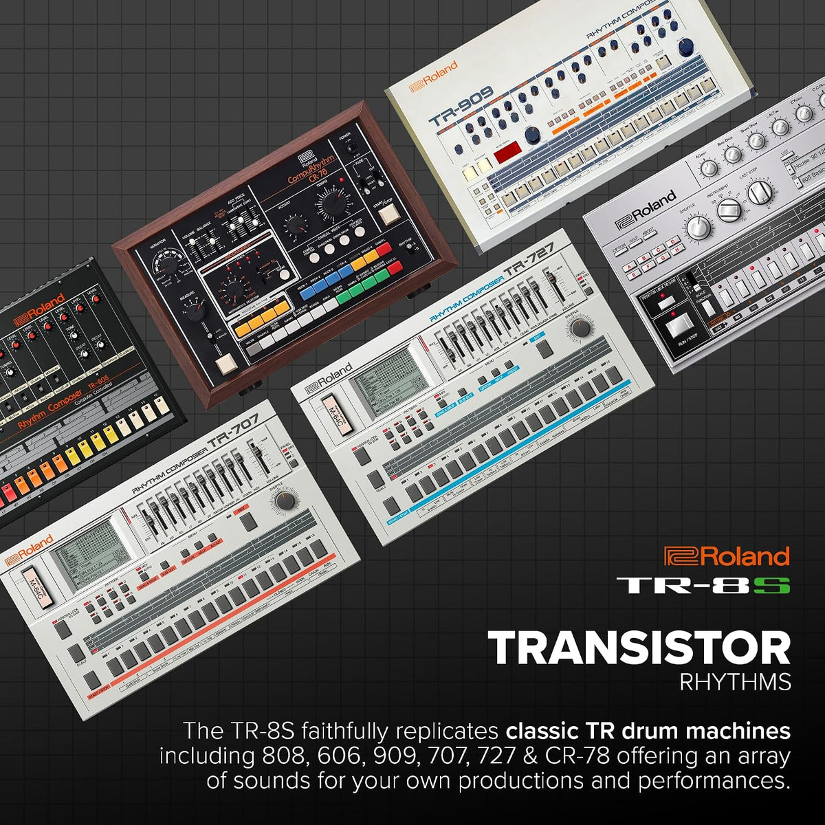 Roland TR-8S Rhythm Performer Advanced Drum Machine