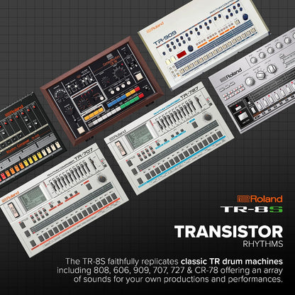 Roland TR-8S Rhythm Performer Advanced Drum Machine