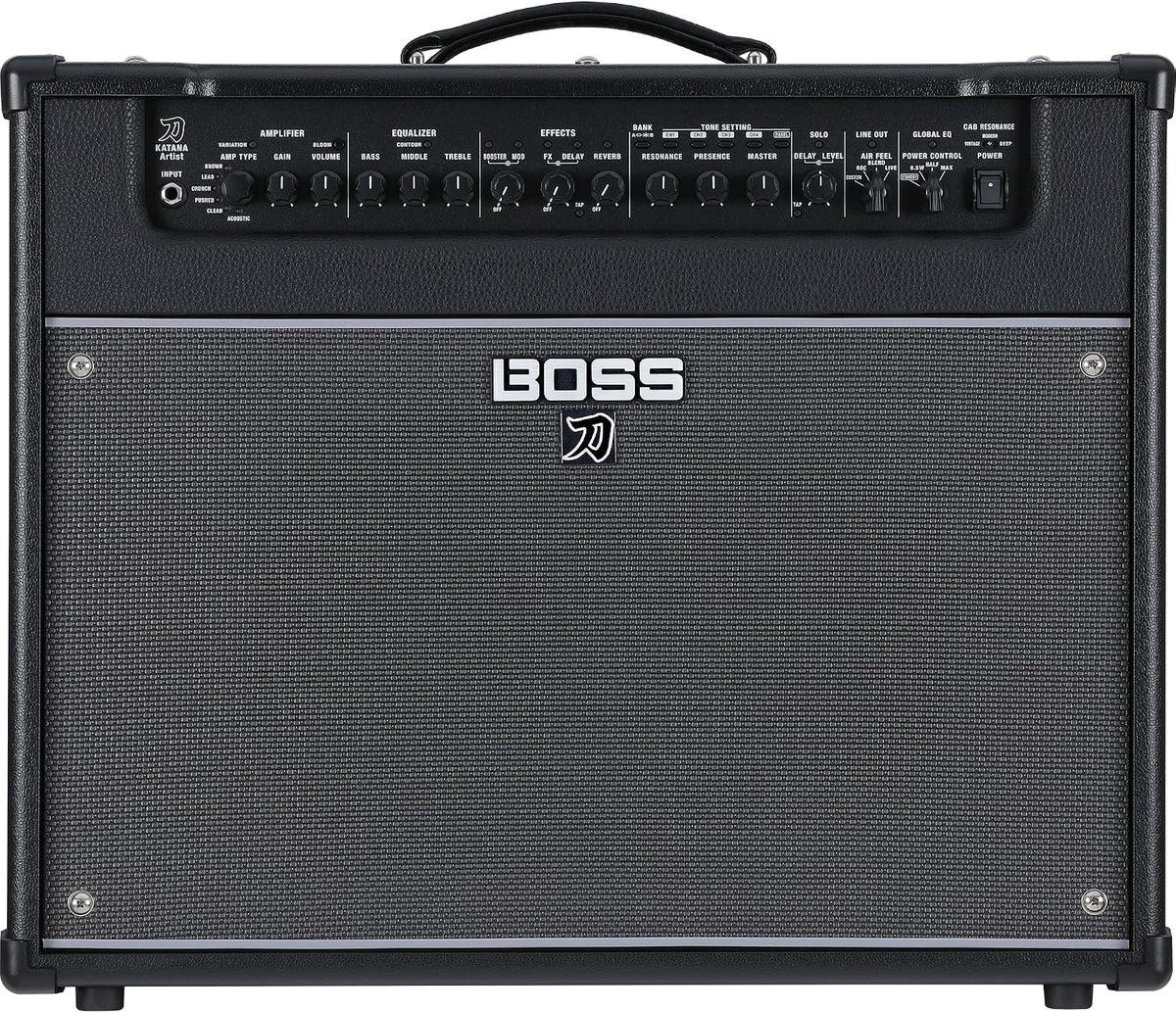 BOSS Katana Artist Gen 3 Guitar Amplifier | Flagship 100-Watt Combo Amp | 12-Inch Waza Speaker | Evolved Tube Logic Sound | Sophisticated Tone Tools | Advanced Performance Features