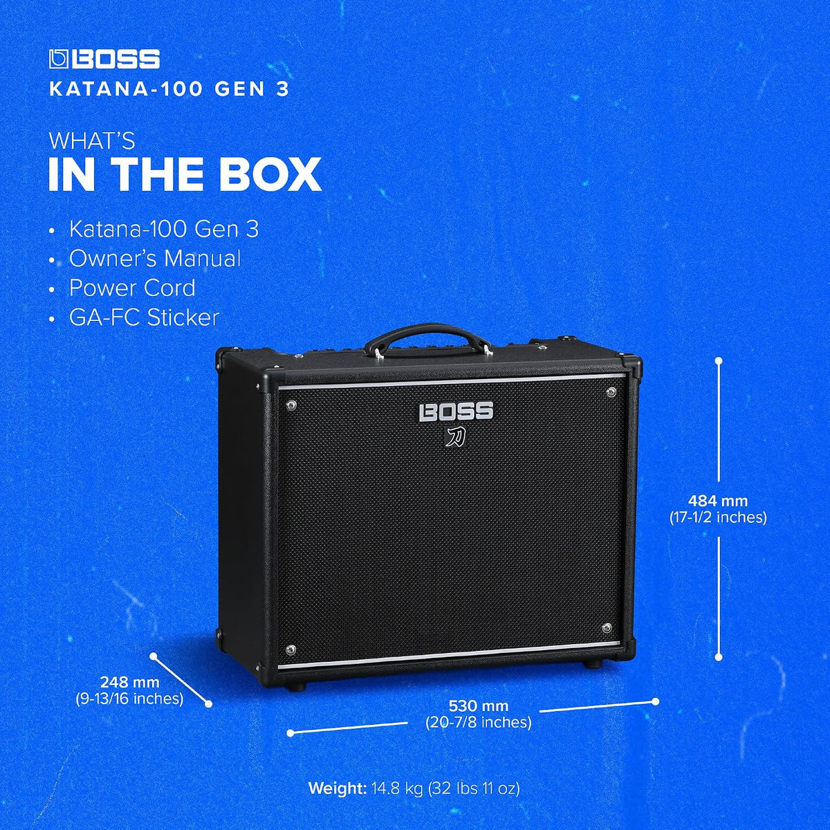 BOSS Katana-100 Gen 3 Guitar Amplifier