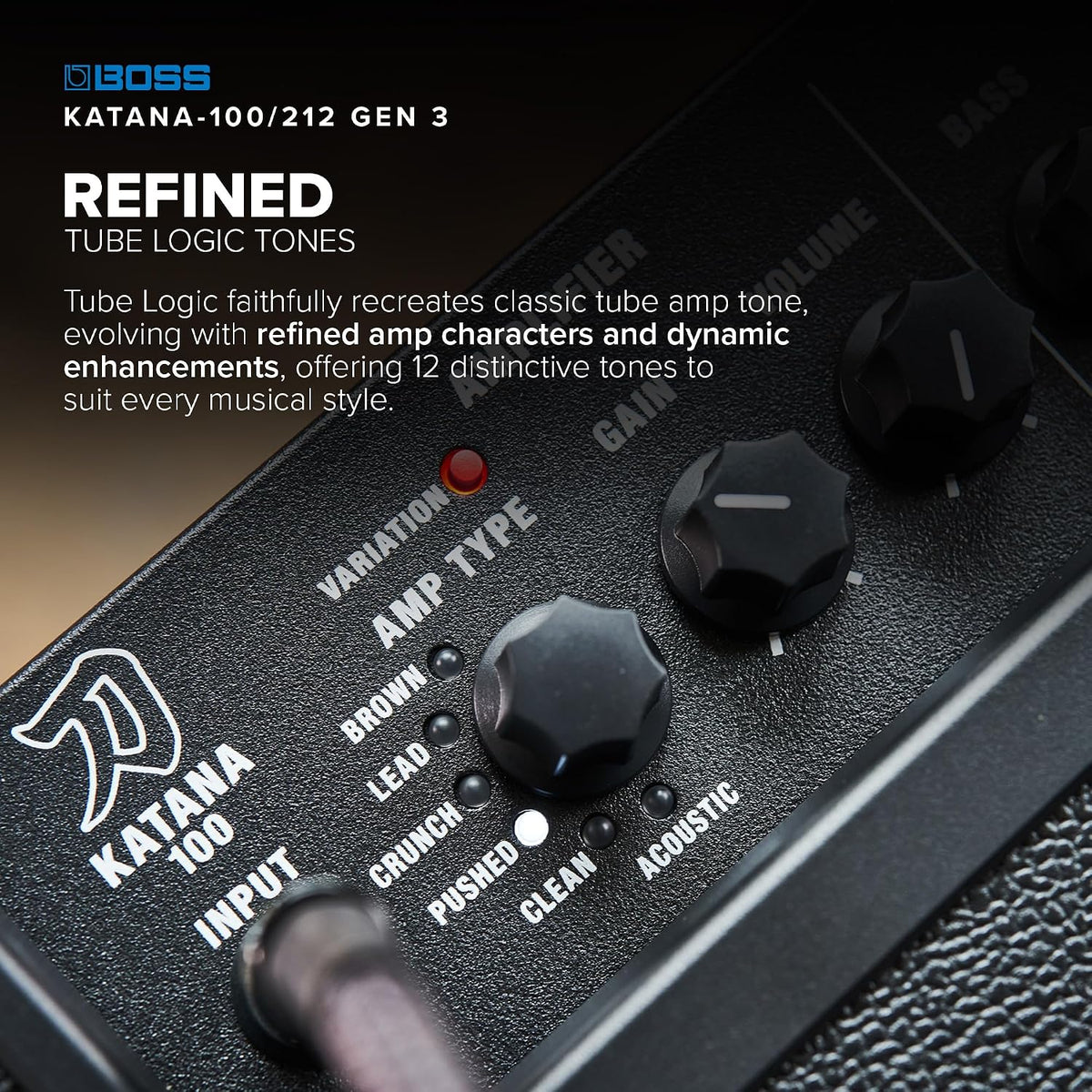 BOSS Katana-100/212 Gen 3 Guitar Amplifier