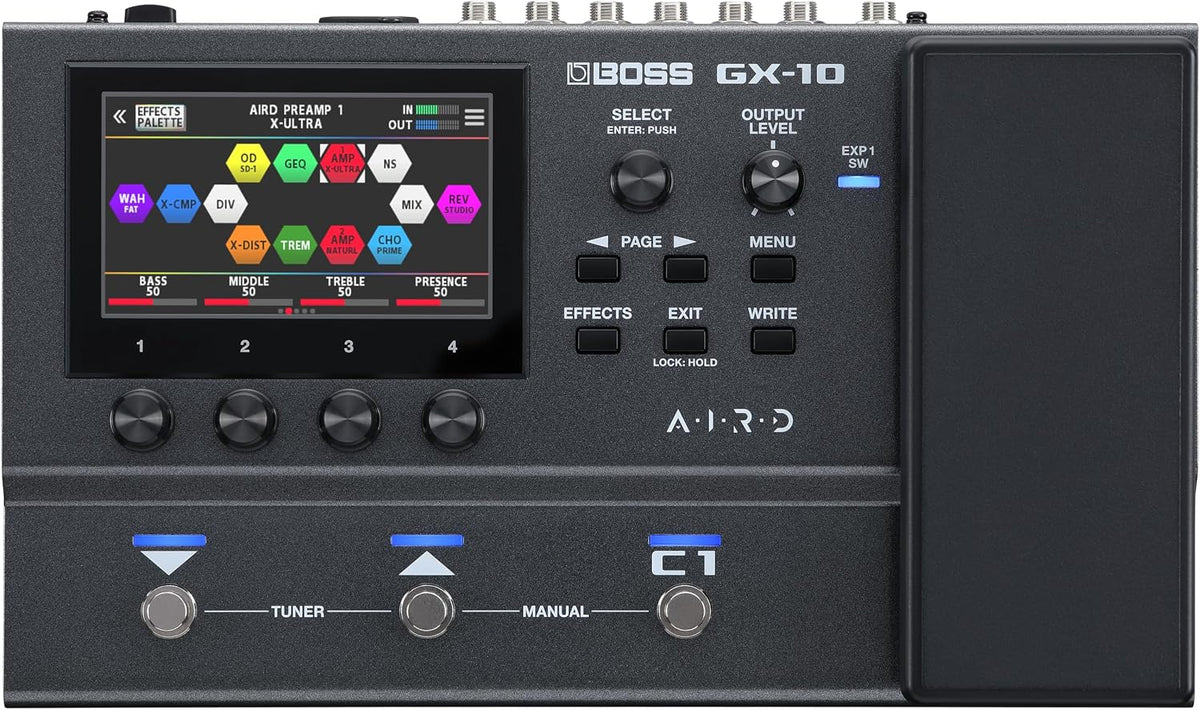 BOSS GX-10 Compact Guitar & Bass Effects Processor