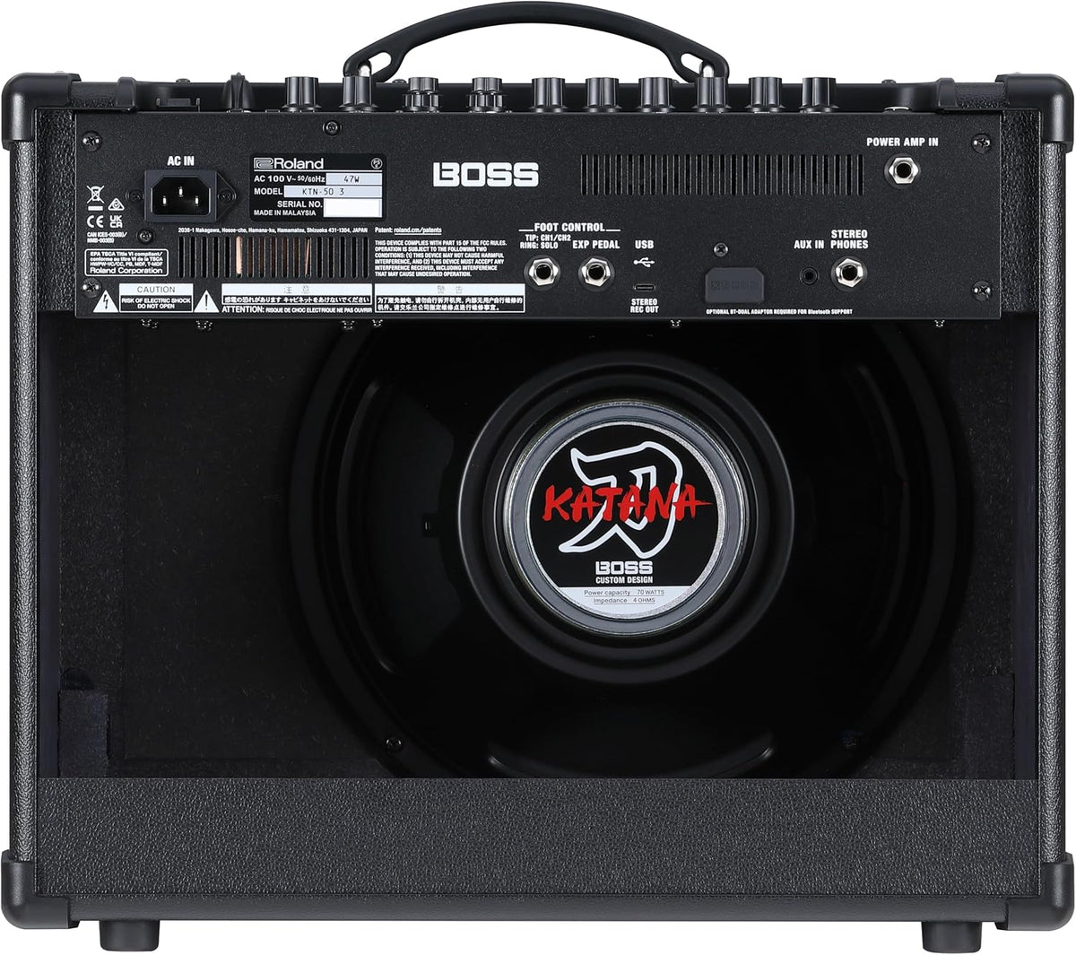 BOSS Katana-50 Gen 3 Guitar Amplifier, 50-Watt Combo Amp
