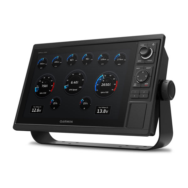 Garmin 010-01741-00 GPSMAP 1222 with Worldwide Basemap - manufacturer rear connections