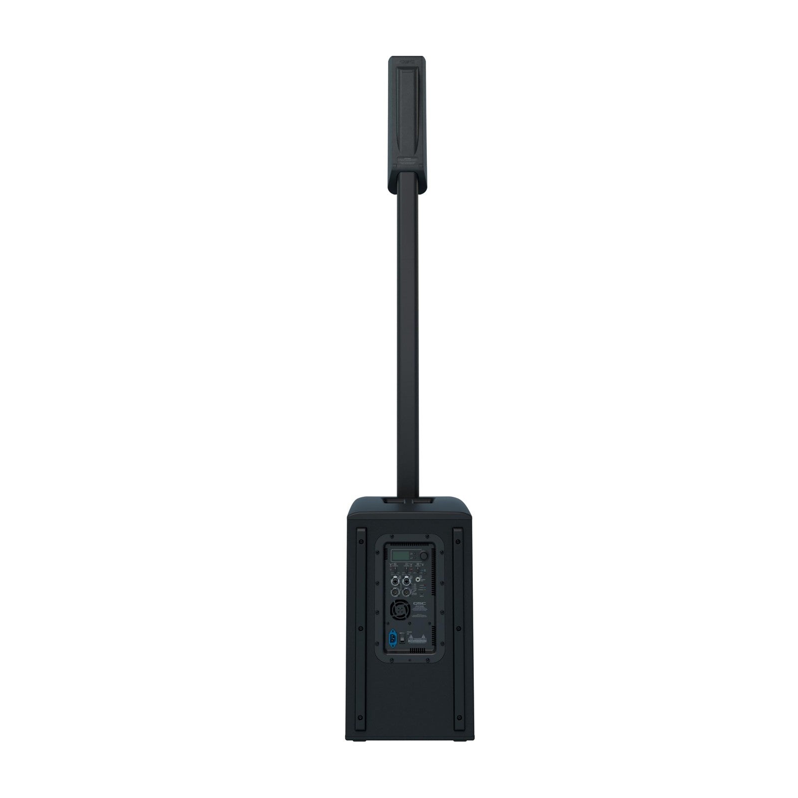 QSC KC12-BK Column Line Array PA System with 12-Inch Subwoofer, Black